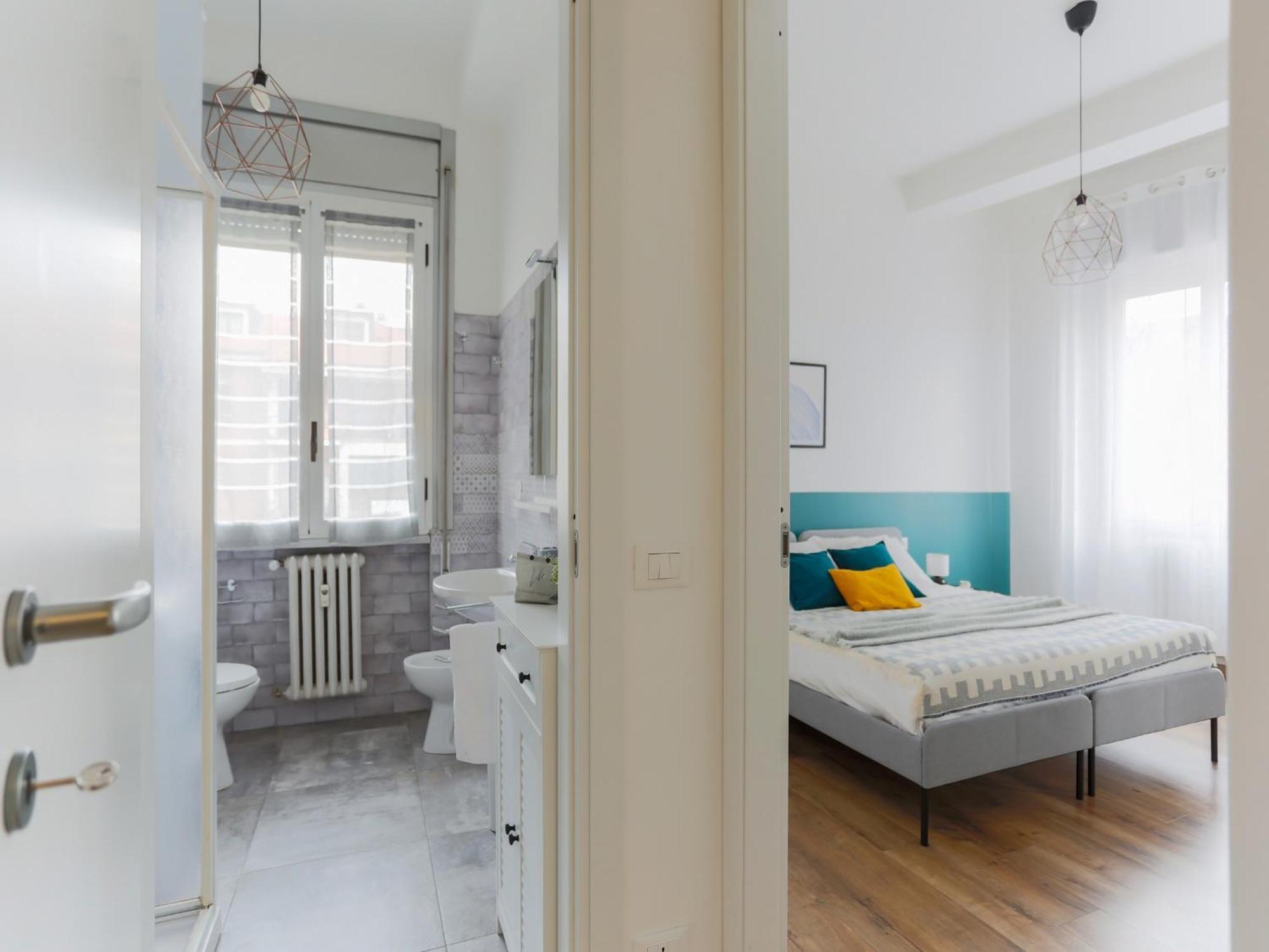 The Best Rent - Cozy Two-Bedroom Apartment Near Colonne S Lorenzo Milano Eksteriør bilde